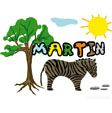 image Martin savane