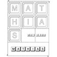 Jeu sur le prenom Mathias