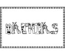 coloriage Mathias monstre