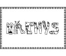 coloriage Mathys monstre