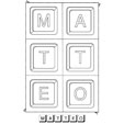 Jeu sur le prenom Matteo