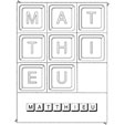 Jeu sur le prenom Matthieu