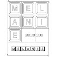 Jeu sur le prenom Melanie