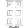 Jeu sur le prenom Melina