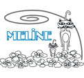 coloriage Mélina chat