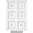 Jeu sur le prenom Morgan
