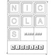 Jeu sur le prenom Nicolas