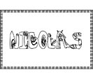coloriage Nicolas monstre