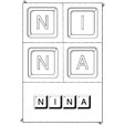 Jeu sur le prenom Nina