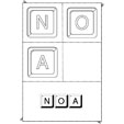 Jeu sur le prenom Noa