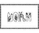 coloriage Noah monstre