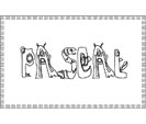 coloriage Pascal monstre