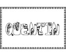 coloriage Quentin monstre