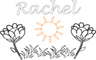 rachel coloriage