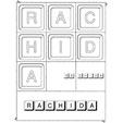 Jeu sur le prenom Rachida