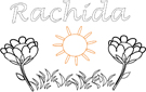 rachida coloriage