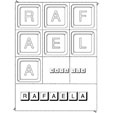Jeu sur le prenom Rafaela
