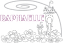coloriage Raphaelle