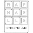 Jeu sur le prenom Raphaelle