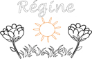 regine coloriage