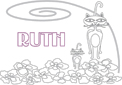 coloriage Ruth
