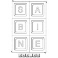 Jeu sur le prenom Sabine
