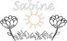 sabine coloriage