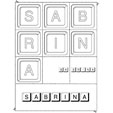 Jeu sur le prenom Sabrina