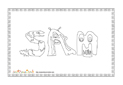 coloriage Sam monstre