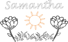 samantha coloriage