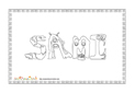 coloriage Sami monstre