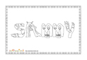 coloriage Sammy monstre