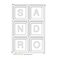 Jeu sur le prenom sandro