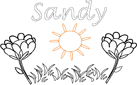 sandy coloriage