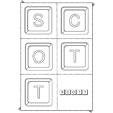 Jeu sur le prenom scott