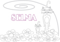 coloriage salomé