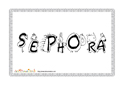 coloriage sephora