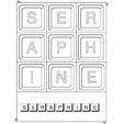 Jeu sur le prenom Seraphine