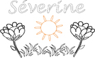 severine coloriage
