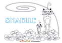 coloriage salomé
