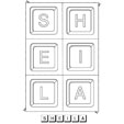 Jeu sur le prenom Sheila