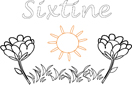sixtine coloriage