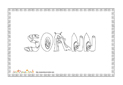 coloriage Soann monstre
