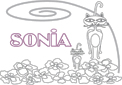 coloriage Sonia