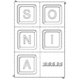 Jeu sur le prenom Sonia
