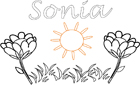sonia coloriage