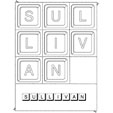 Jeu sur le prenom sullivan