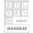 Jeu sur le prenom sylvain