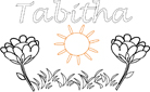 tabitha coloriage