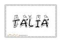 talia lettres bestiole